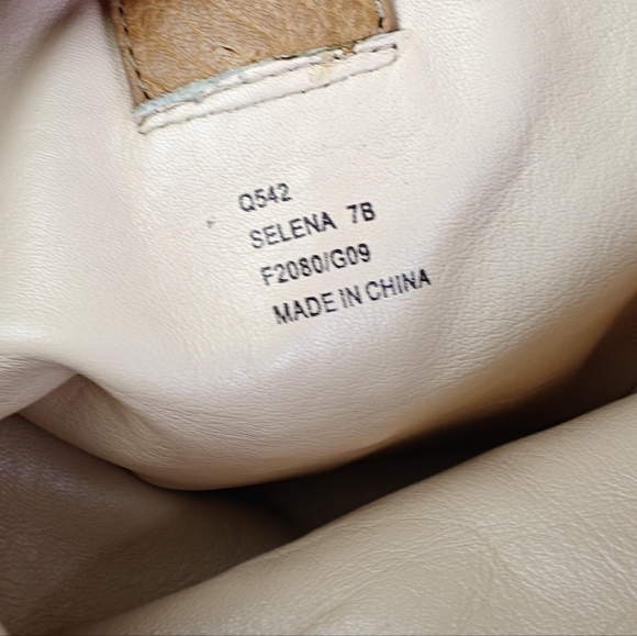 VTG COACH SELENA TAN LIGHT BROWN GENUINE LEATHER WESTERN BOOTS FRINGE SIZE 7B - Picture 12 of 12